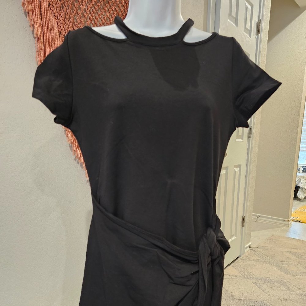 Junie Black Bow Dress